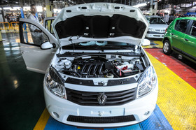 تولید انبوه خودرو جدید رنو ساندرو در کارخانه پارس خودرو